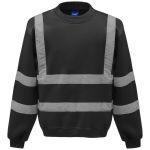 Yoko HVJ510 safety sweatshirt black