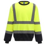 Yoko HVJ510 safety sweatshirt black