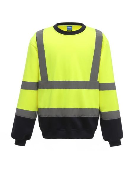 Yoko HVJ510 safety sweatshirt black
