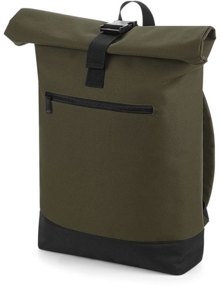 Backpack Roll-Top 20 l BagBase BG855 military green
