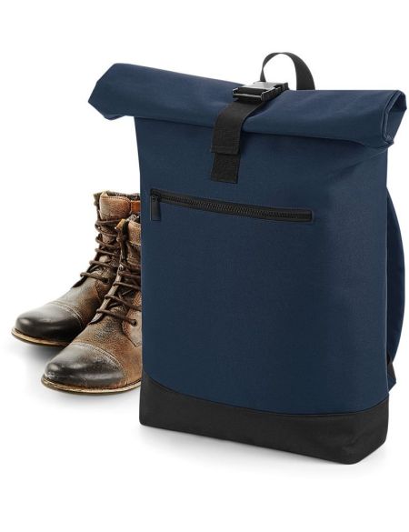 Backpack Roll-Top 20 l BagBase BG855 military green