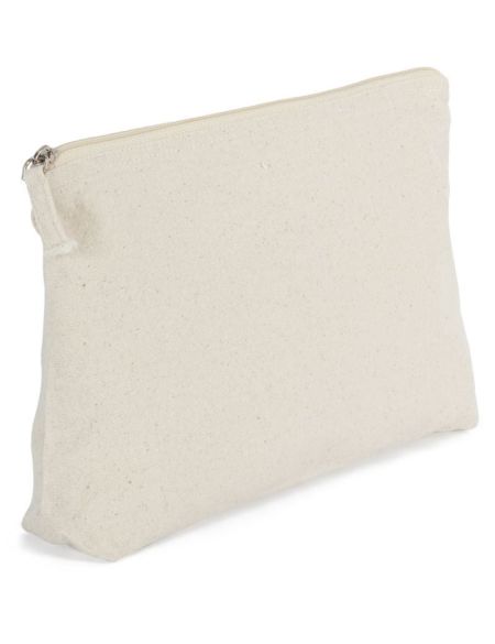 Baumwoll-Kulturbeutel Kimood KI3210, gewaschen, natürlich