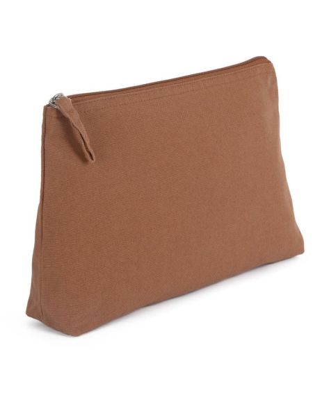 Baumwoll-Kulturbeutel Kimood KI3210, gewaschen, natürlich