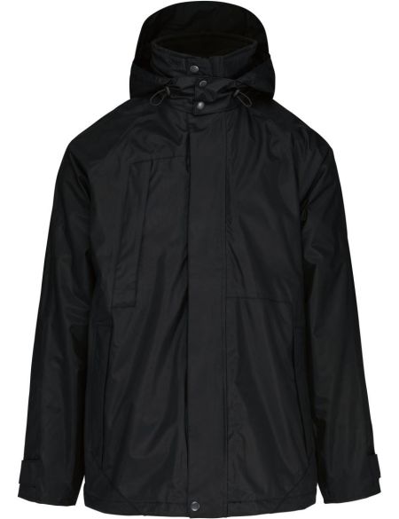 Parkajacke 3 in 1 Kariban K657 schwarz