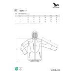 Men's softshell jacket Malfini Nano 531 black