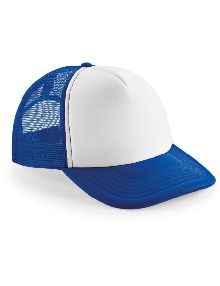 5-panel mesh cap Beechfield B645B black/white