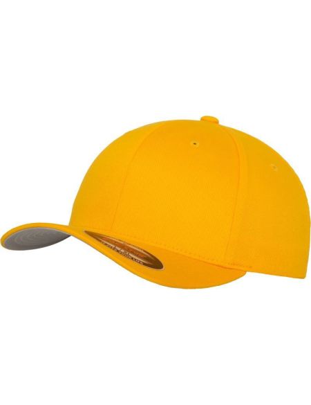 Flexfit 6-Panel Kindermütze aus gekämmter Wolle 6277 oliv