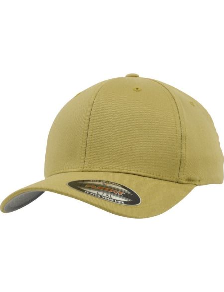 Flexfit 6-panel children's combed wool cap 6277 olive