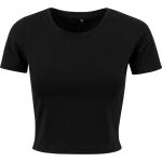 Damen-Crop-Top Build your Brand BY042, weiß