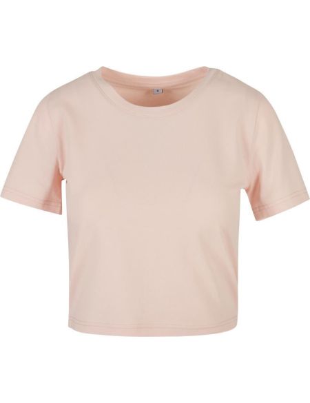 Damen-Crop-Top Build your Brand BY042, weiß