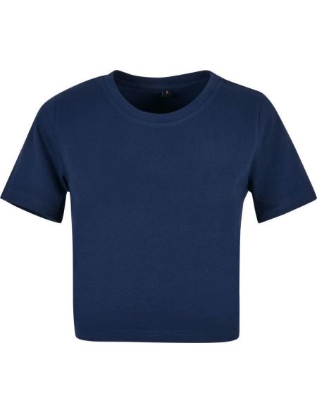 Crop top dámský Build your Brand BY042 white