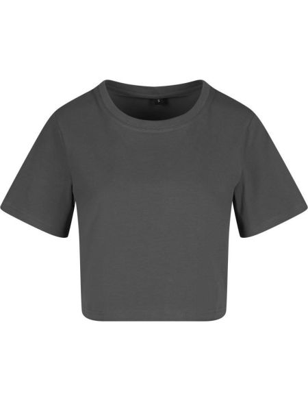 Damen-Crop-Top New Morning Studios NM006 weiß