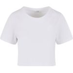 Crop-Top aus Single-Jersey, Mantis M96, weiß