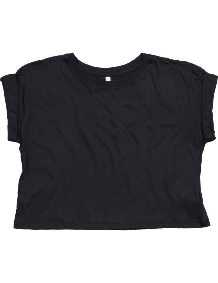 Crop top single jersey Mantis M96 white