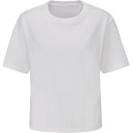 Women's crop top Mantis M198 white