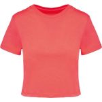 Crop top dámský Kariban PA4022 coral
