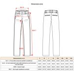 Men's work trousers Day-to-Day WK WK738 black