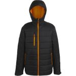 Bunda thermo Navigate Regatta TRA241 black/orange pop