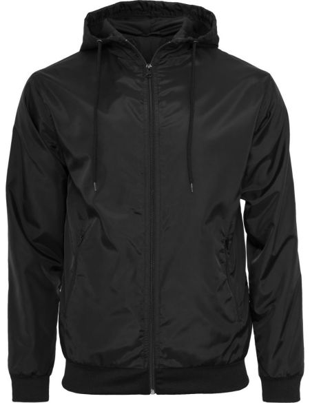 Windbreaker Build your Brand BY016 schwarz/weiß