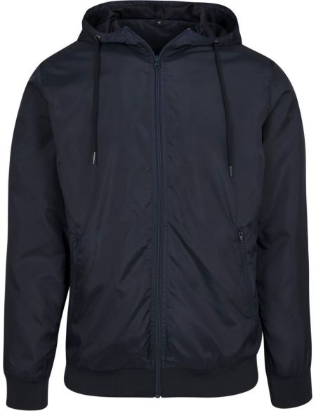 Větrovka Build your Brand BY016 black/white