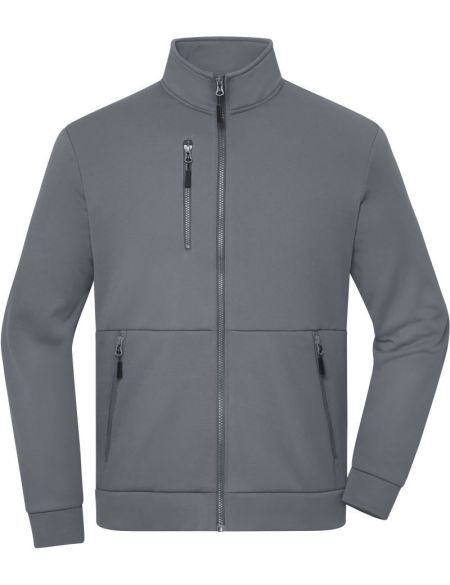 Fleece-Sweatshirt Daiber JN1876 schwarz