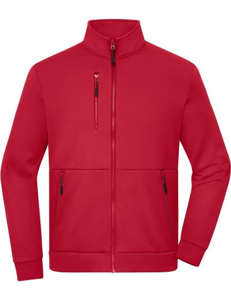 Fleece-Sweatshirt Daiber JN1876 schwarz