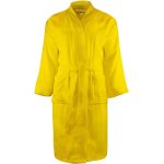Župan bez kapuce The One Towelling Bathrobe yellow
