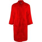 Župan bez kapuce The One Towelling Bathrobe red