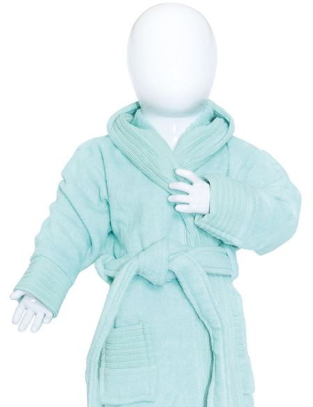 Župan dětský měkký velurový