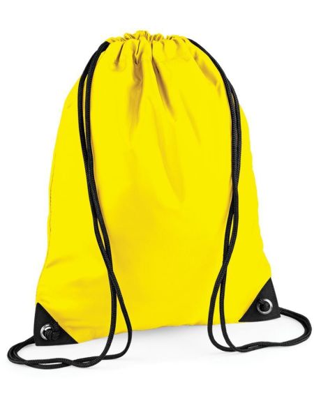 Rucksack aus Polyester, BagBase BG10, weiß
