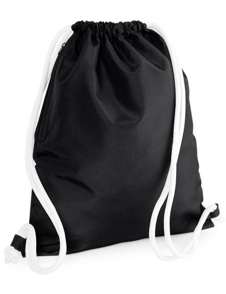 Vak na záda polyester Icon BagBase BG110 white/black