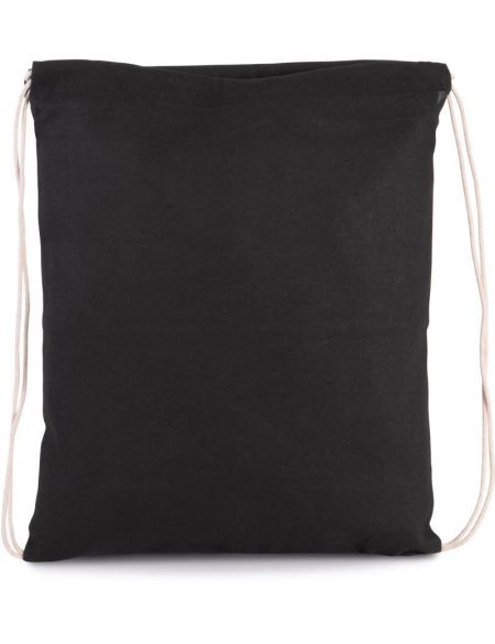 Rucksack aus Bio-Baumwolle, Kimood KI0147, weiß