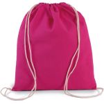 Backpack organic cotton kimood KI0147 white