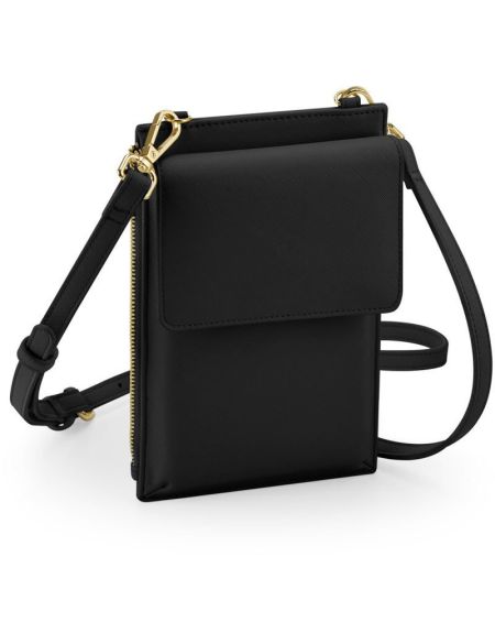 Schultertasche für Handy BagBase BG767 schwarz