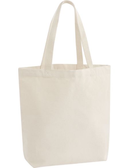 Large canvas bag Westford Mill W697 black