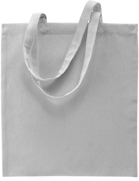 Baumwolltasche mit langem Henkel, Kimood KI0223, weiß
