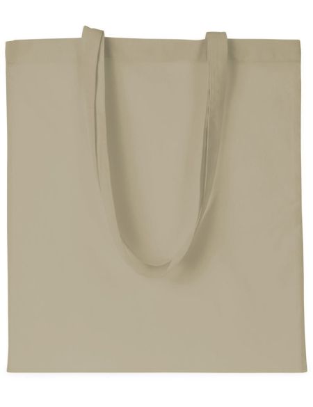 Baumwolltasche mit langem Henkel, Kimood KI0223, weiß