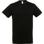 Tričko unisex Sols Titan black 3XL - 5XL
