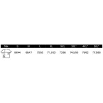 Tílko pánské Sols Justin white 3XL - 5XL