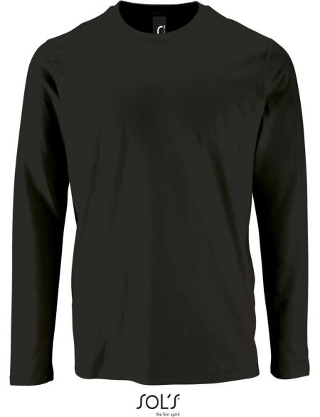 Men's T-shirt with long sleeves Sols Imperial LSL Men white