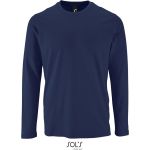 Tričko pánské s dlouhým rukávem Sols Imperial LSL Men french navy 3XL 4XL