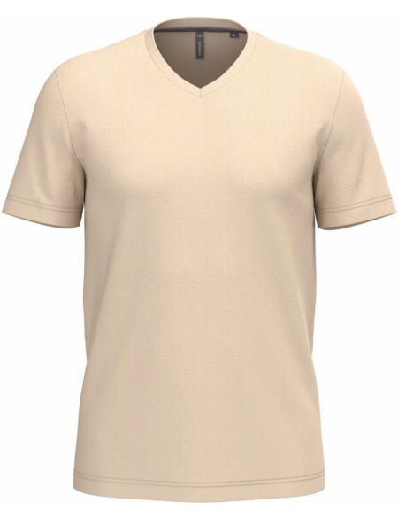 Tričko pánské s výstřihem do V Kariban K357 white 3XL 4XL