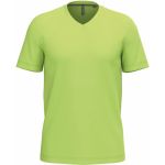 Tričko pánské s výstřihem do V Kariban K357 lime 3XL 4XL