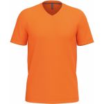 Kariban K357 white V-neck men's T-shirt