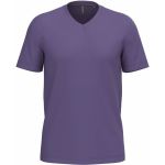 Tričko pánské s výstřihem do V Kariban K357 purple 3XL 4XL