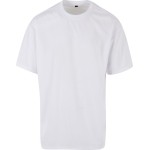 Tričko oversize E Sports Build your Brand BY249 white 3XL - 5XL