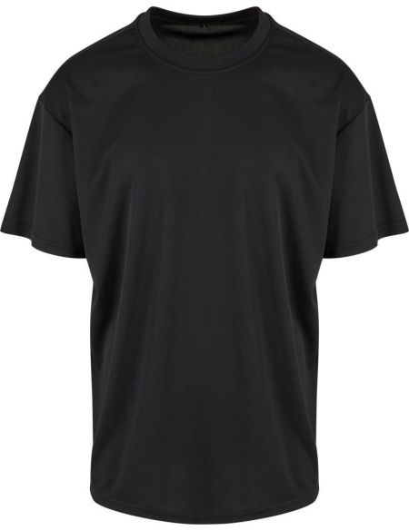 Tričko oversize E Sports Build your Brand BY249 white 3XL - 5XL