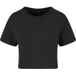Crop top dámský New Morning Studios NM006 black XXL - 5XL
