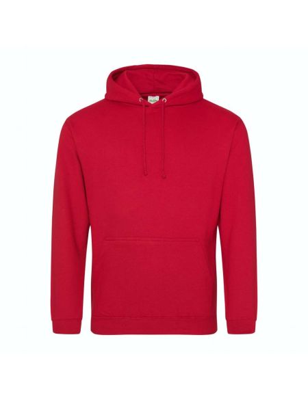 Just Hoods College Hoodie AWJH001 arctic white