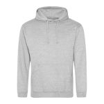 Mikina Just Hoods College Hoodie AWJH001 heather grey 3XL-5XL